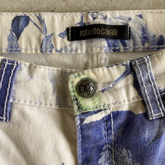 Vintage Roberto Cavalli floral jeans - Picture 4 of 13